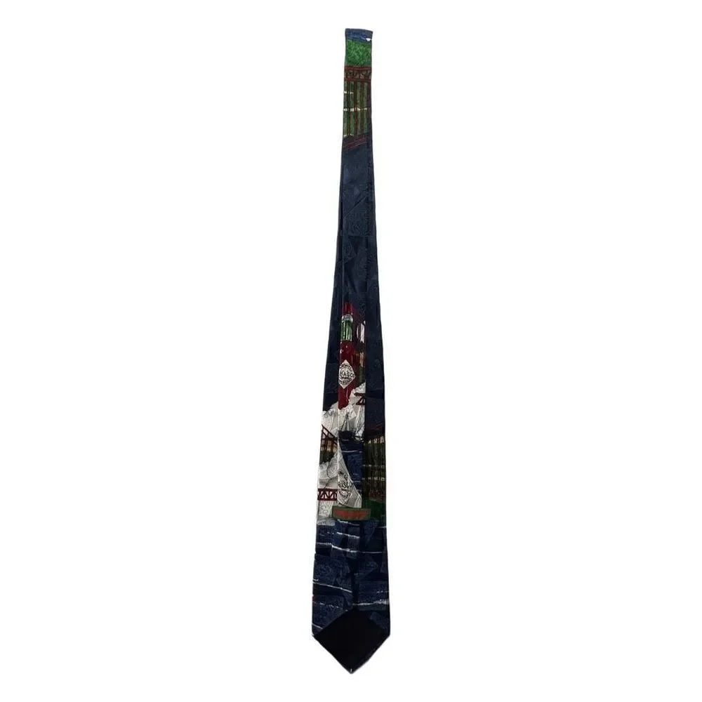 Vintage Tabasco Sailboat Tie